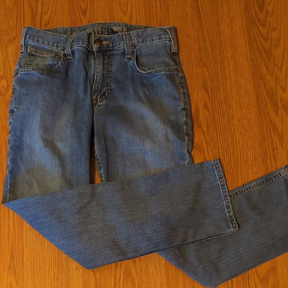 Classic Men's Blue Denim Jeans - Comfortable Everyday Fit